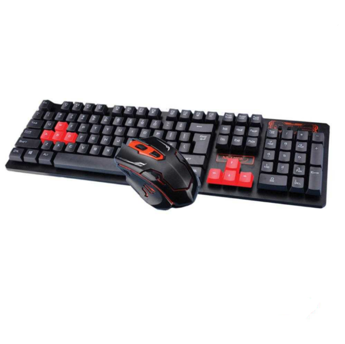 Combo Teclado gamer inalámbricoY Mouse Gamer Inalámbrico Netmak - Imagen 2