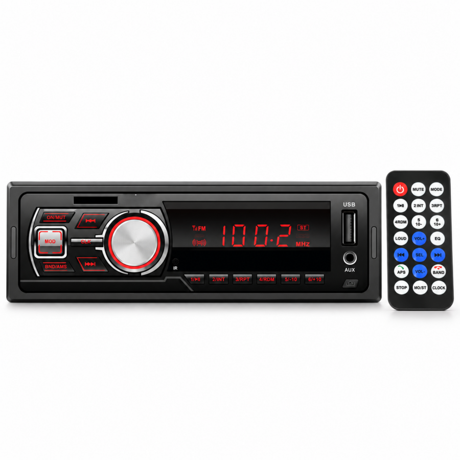 2a1cd9c8-911b-4392-8f8e-acb9f58a89c9 Estéreo con Control Remoto para Auto