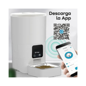 OFRECE HASTA 25 AJUSTES DE MOLIENDA (75) 🐾Comedero Automático WiFi para Mascotas 🐾