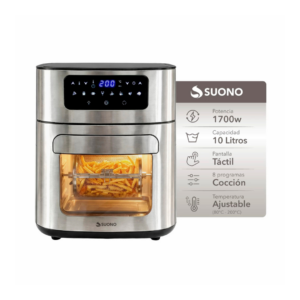 Freidora De Aire 10L Con Ventana Suono