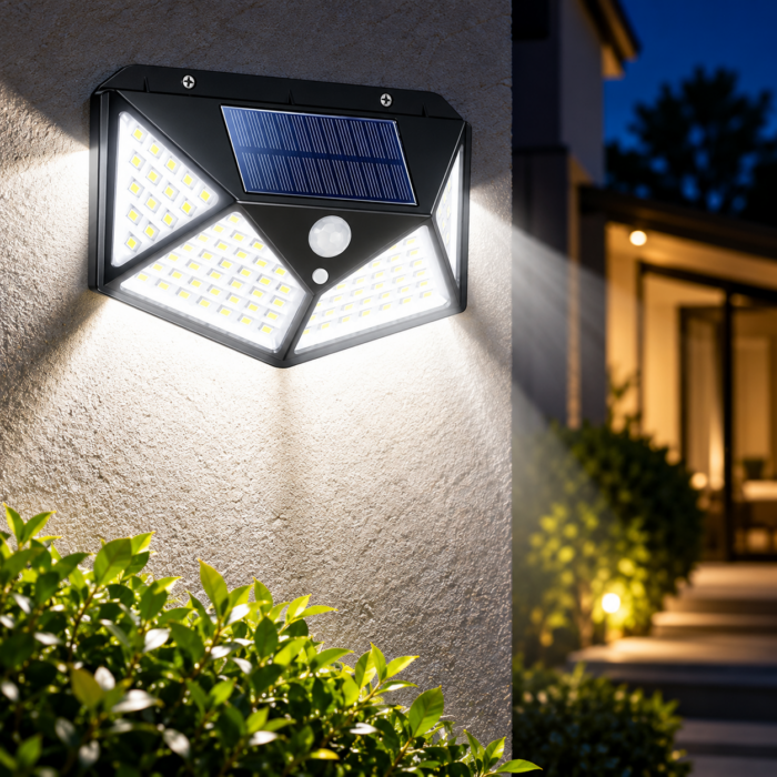 Lampara Solar con Sensor