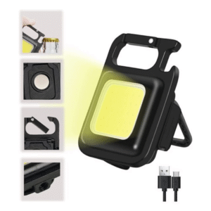 🔑✨ Mini Linterna LED Multifunción 🏕️🚗