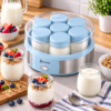 Yogurtera Suono 7 Vasos de Vidrio 1.4 L – Yogur Casero Fácil