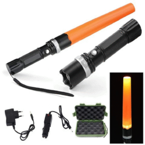 💡Linterna + antorcha con pilas suono🔋