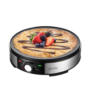 🥞 Panquequera Eléctrica Antiadherente Suono – Regulable