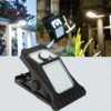 ☀️Lámpara Solar con gancho YD-19A Negro🌙
