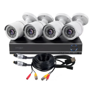 📸 Kit DVR Seguridad 4 Cámaras Waggs🎯