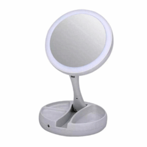 💄Espejo Luz LED Doble con Aumento✨