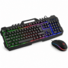 ⌨️ Teclado Gamer + Mouse Óptico🎮