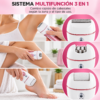 Depiladora Gadnic – Inalámbrica con 3 Cabezales
