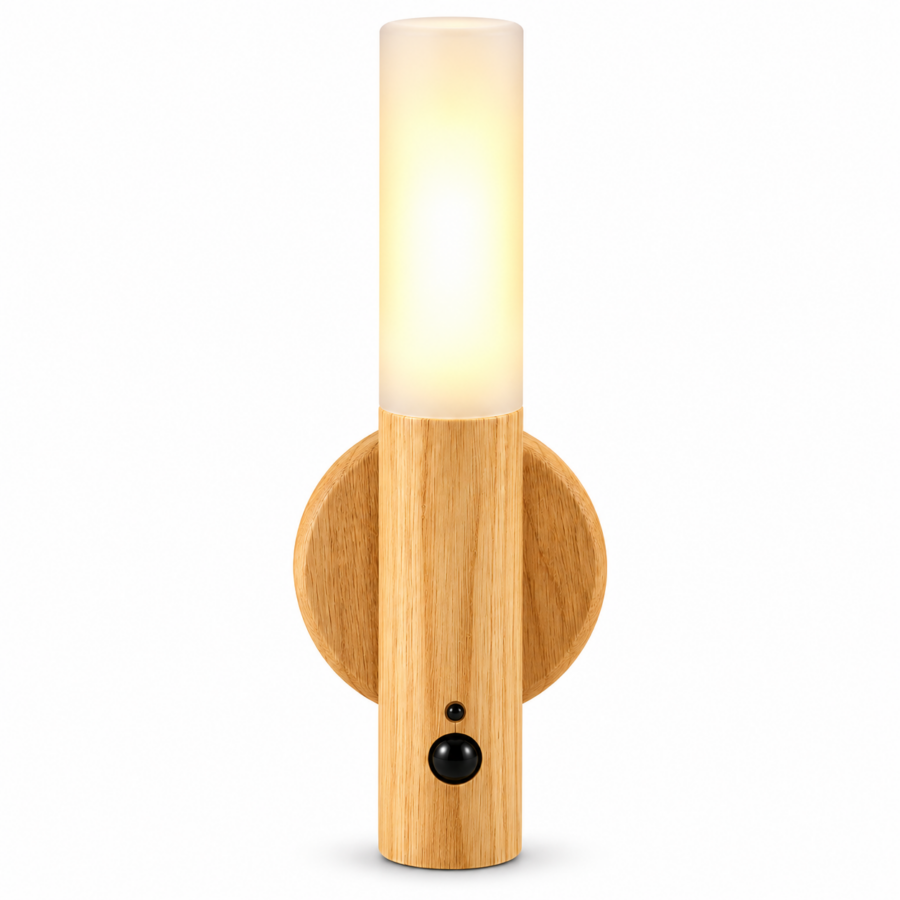 ChatGPT Image 18 sept 2026, 16_41_48 Lámpara LED con Sensor - Símil Madera