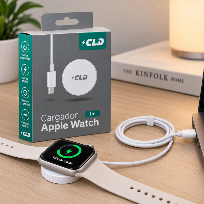 17f8d1f8-3a68-4586-912a-3576f49cb54b Cargador CLD Magnético para Apple Watch