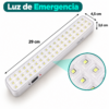 Luz de Emergencia 60LEDs Gadnic