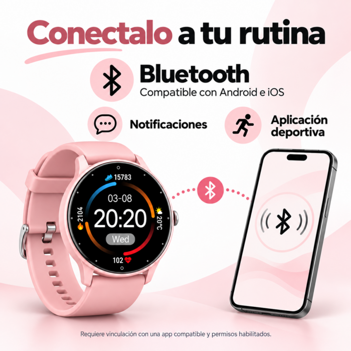 Smartwatch ZL02 Pro Rosa
